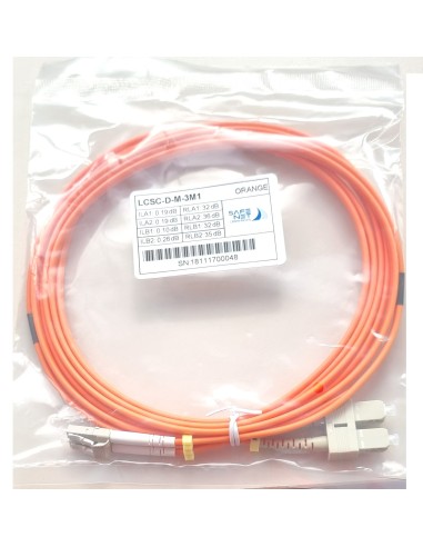 PATCHCORD ŚWIATŁOWÓD LC/SC -D-M-3M1 62.5/125uM