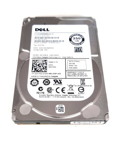 DELL SEAGATE ST9250610NS 250GB SATA 6G 2,5 0DNTWD