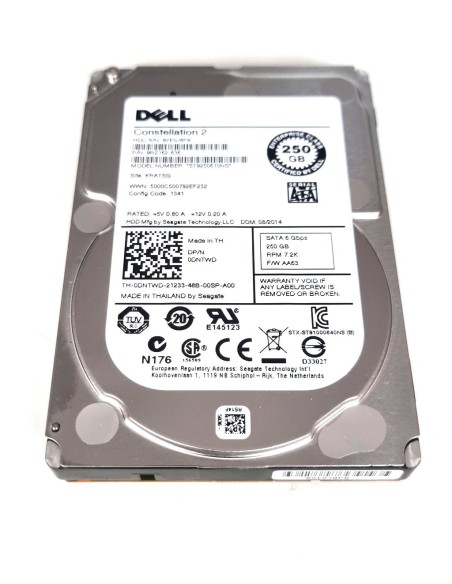 DELL SEAGATE ST9250610NS 250GB SATA 6G 2,5 0DNTWD