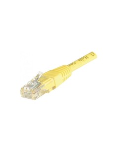 PATCHCORD RJ45 U/UTP CAT 6 ZÓŁTY 10M