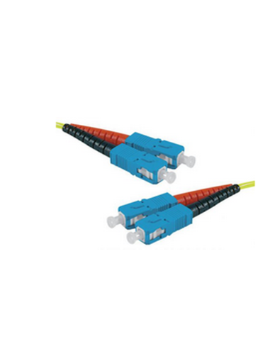 PATCHCORD SC-UPC -UPC/SC DUPLEX 0S2 9/125 ZÓŁTY 2M
