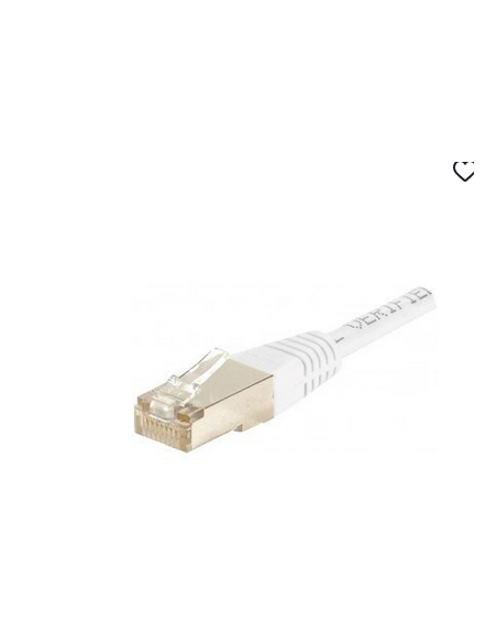 PATCHCORD RJ45 CAT 6 F/UTP BIAŁY 30M