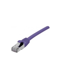 PATCH CABLE CAT6a RJ45 S/FTP LSZH SNG FIOLET 5M