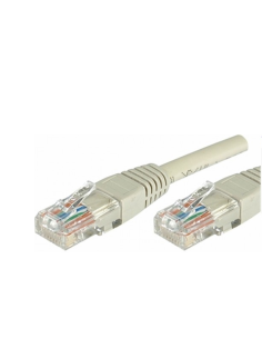 PATCHCORD RJ45 U/UTP CAT 5E SZARY 3M
