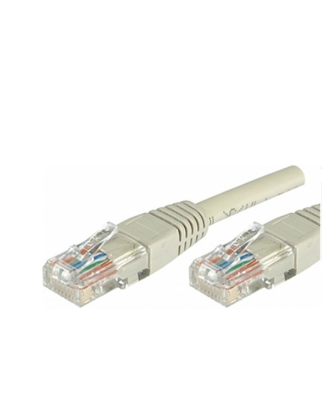 PATCHCORD RJ45 U/UTP CAT 5E SZARY 3M