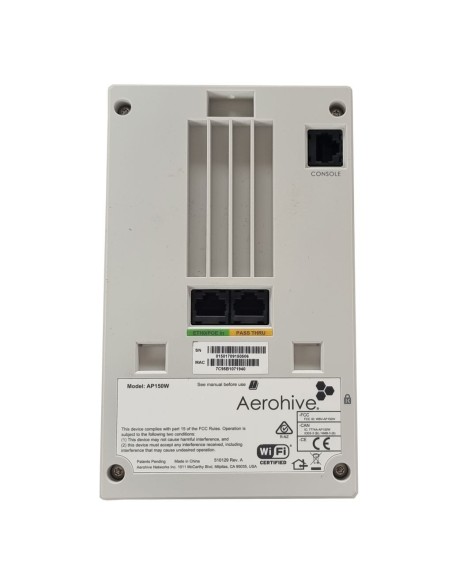 ACCESS POINT AEROHIVE 802.11ac AP150W PoE 2.4/5GHz