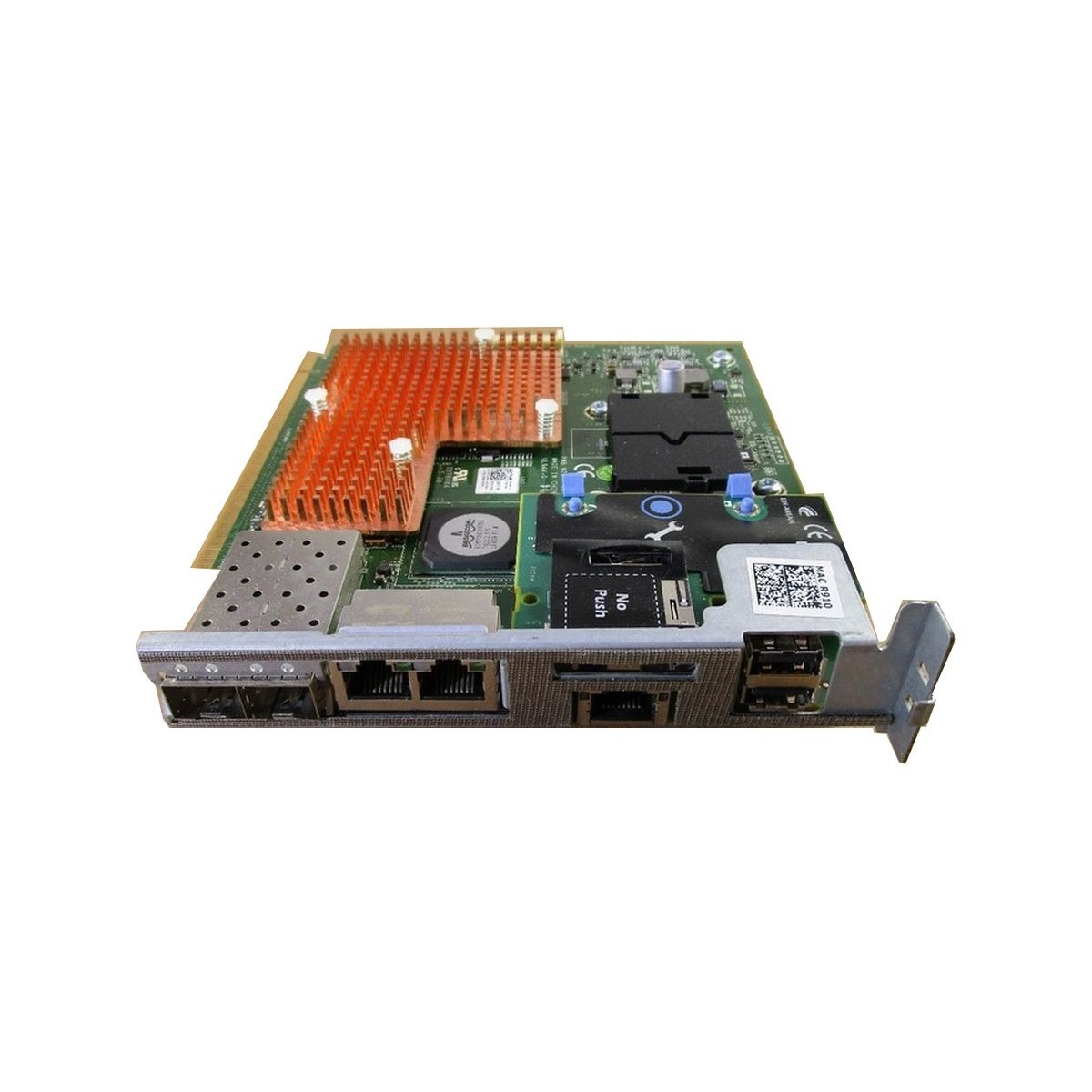 RISER BOARD DELL POWEREDGE R910 2xLAN 2xUSB 2xSFP iDRAC 07V2RN 7V2RN