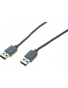 NOWY KABEL CORDON USB 2.0 TYP A / A SZARY 2M