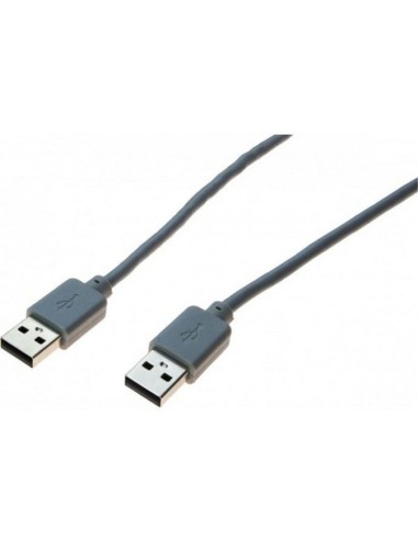 NOWY KABEL CORDON USB 2.0 TYP A / A SZARY 2M