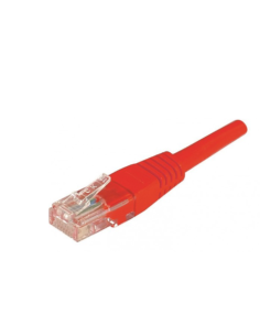 PATCHKABEL RJ45 CAT 6 U/UTP CZERWONY 1,5M