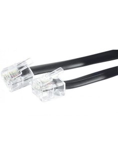 NOWY KABEL TELEFONICZNY RJ11 NA RJ45 CZARNY 5M