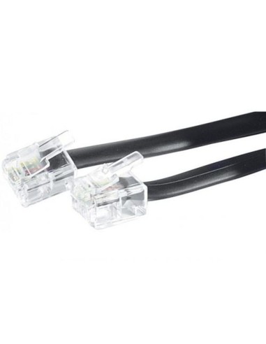 NOWY KABEL TELEFONICZNY RJ11 NA RJ45 CZARNY 5M