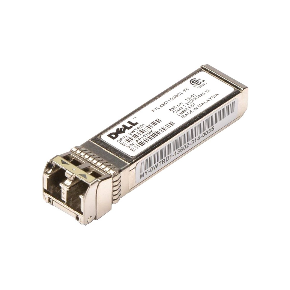 GBIC DELL 10GB SFP+ 850nm FTLX8571D3BCL 0WTRD1