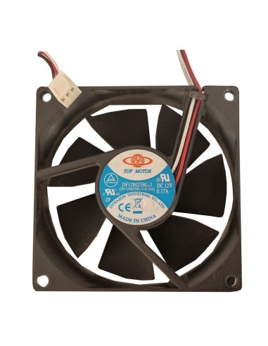 WENTYLATOR TOP MOTOR 12V 0.17A 3PIN 80x80 DF128025
