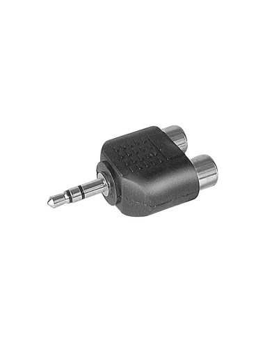 AUDIO ADAPTER 2XRCA F NA JACK 3.5MM