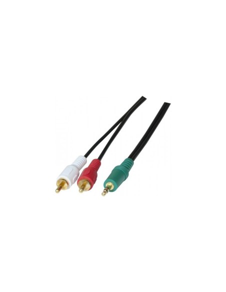 KABEL  JACK 3.5MM NA 2xRCA PC99 STEREO 1.8M