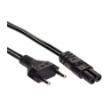 KABEL ZASILAJĄCY AKYGA 2PIN AK-RD-04A 0.5M LAPTOP