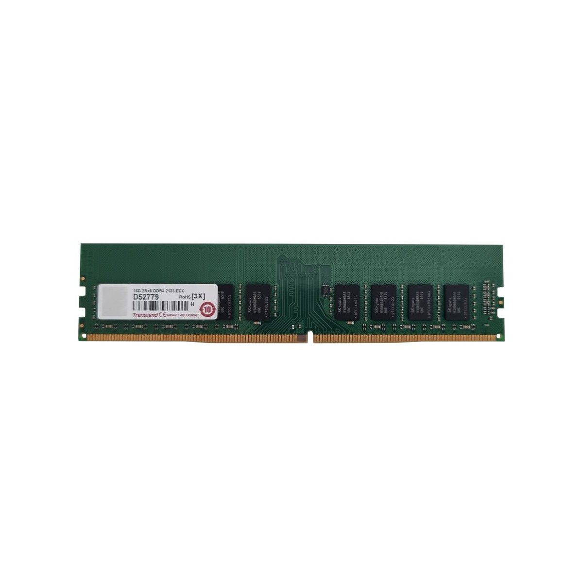 TRANSCEND 2Rx8 16GB DDR4 2133 ECC UDIMM D52779
