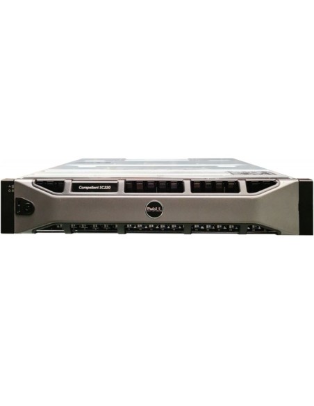 DELL COMPELLENT SC220 24x300GB SAS 15K 2xPSU 2xEMM