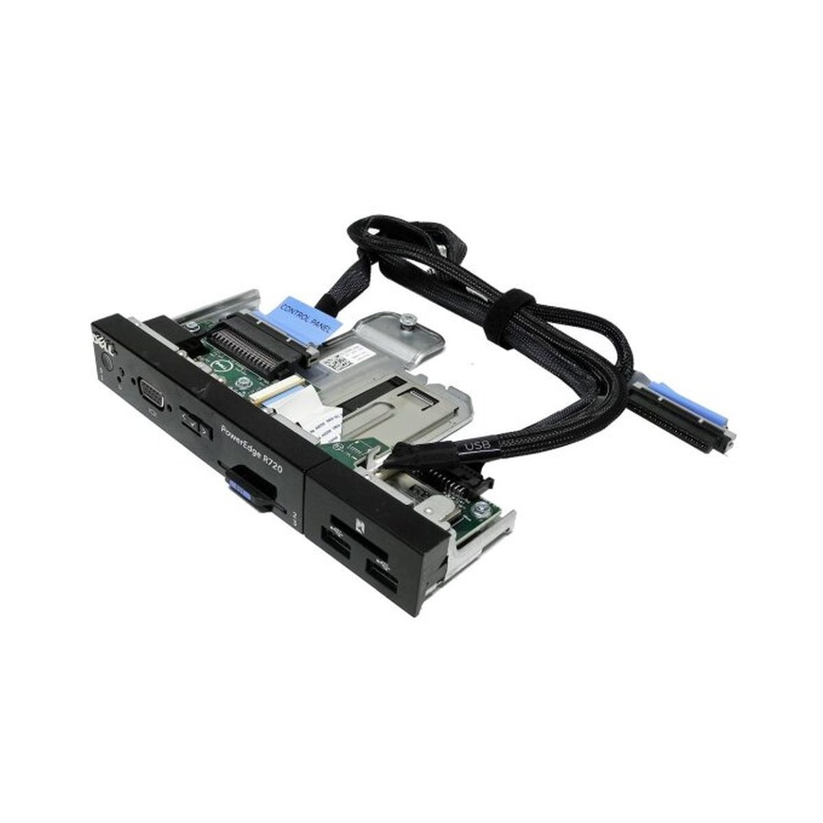FRONT CONTROL PANEL I/O DELL R720 USB VGA 0X1H10