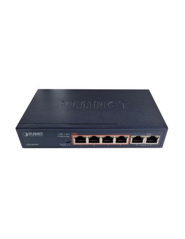 BIURKOWY SWITCH PLANET FSD-604HP 6x10/100 4xPoE