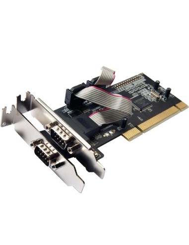 KONTROLER STLab I-390LP PCI 2S 2xDB9 LOW PROFILE