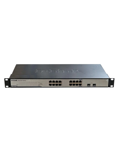 WEB SMART SWITCH D-LINK DGS-1216T 16x1GB 2xSFP