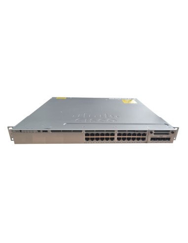 SWITCH CISCO WS-C3850-24T-S 24x1GB 2xPSU 4xSFP