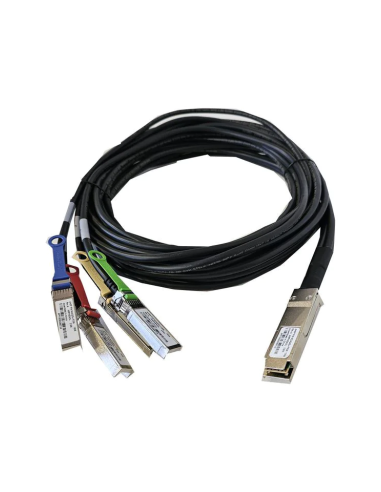 NOWY KABEL AMPHENOL Q-4S-100G QSFP28 NA 4xSFP28 3,5M
