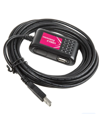 SUNIX UEC2200B USB 2.0 2-PORT EXTENSION CABLE 5M