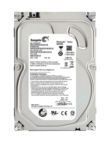 DYSK SEAGATE BARRACUDA 2TB SATA III 6G 5.9K 3,5 64MB ST2000DL003 9VT166-301