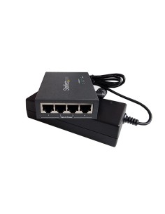 POE INJEKTOR STARTECH 8xLAN 4xPoE+ 802.3at/af