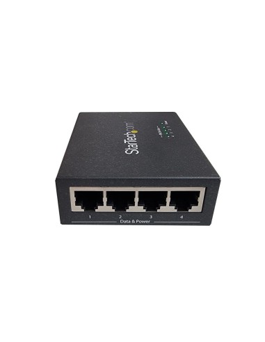 POE INJEKTOR STARTECH 8xLAN 4xPoE+ 802.3at/af
