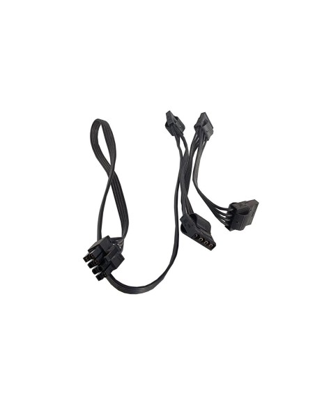 KABEL 8PIN NA 4PIN 4xHDD DO ZASILACZA NZXT 650W