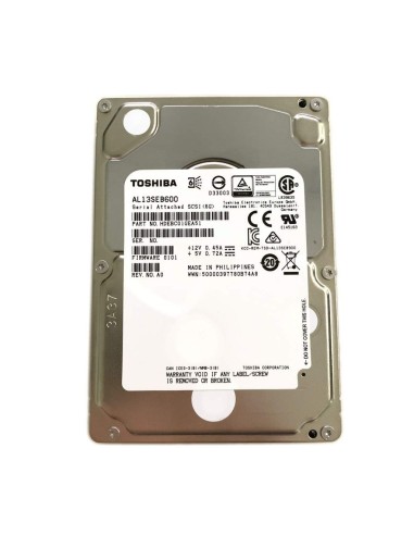 TOSHIBA 600GB SAS 10K 6G 2,5 AL13SEB600