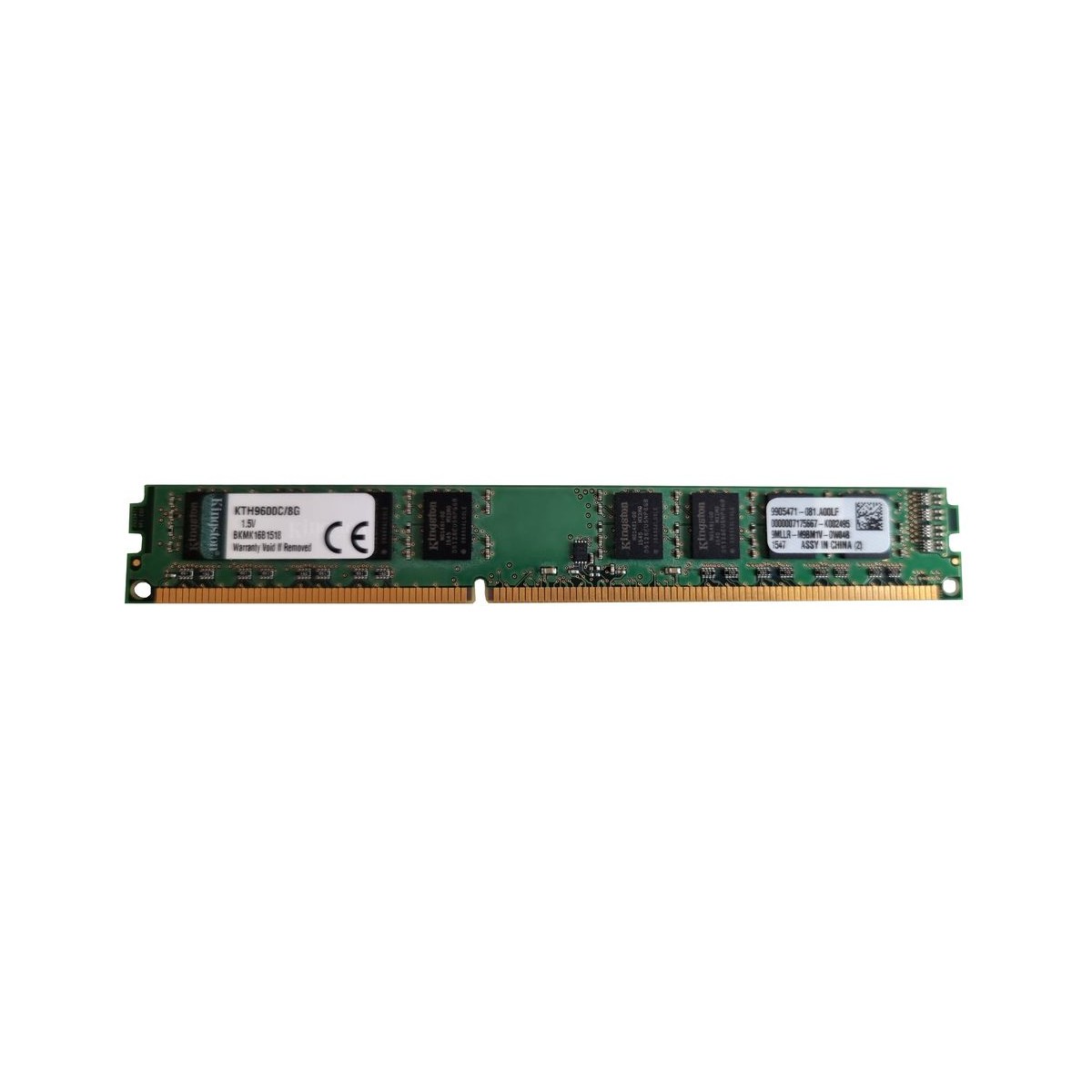 KINGSTON 8GB DDR3 PC3-12800 NON-ECC LOW KTH9600C/8