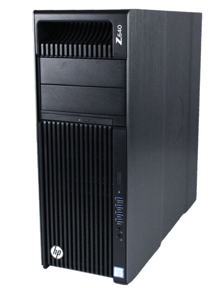 HP Z640 2xE5-2620 v3 64GB 480GB SSD P2200 5GB W10