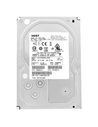 EMC HGST 2TB SAS 6G 7.2K 3,5 118033266-03