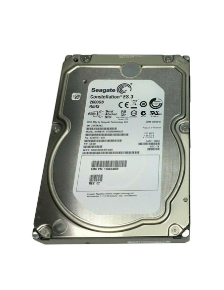 EMC SEAGATE ES.3 2TB SAS 6G 7.2K 3,5 118033059