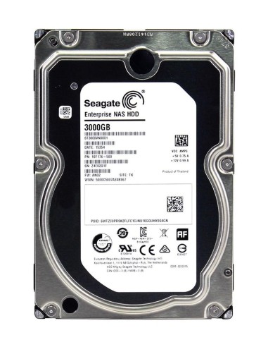 DYSK SEAGATE ENT NAS 3TB SATA 6G 7.2K 3,5 ST3000VN0001 1SF176-500