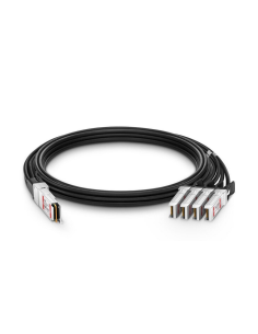 NOWY KABEL FS DAC 100G QSFP28 NA 4X25G SFP28 1M
