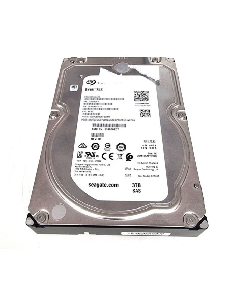 EMC SEAGATE EXOS 7E8 3TB SAS 12G 7.2K ST3000NM0025