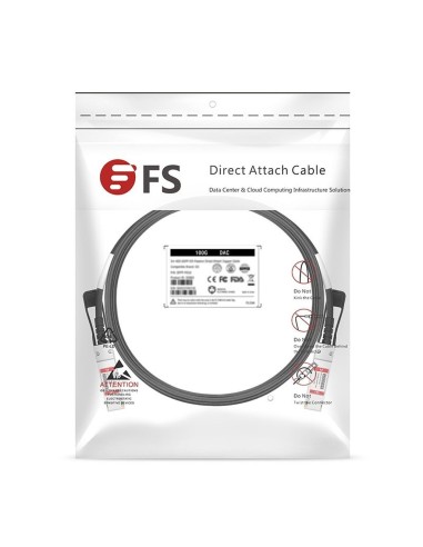 KABEL FS DAC 100G QSFP28 NA QSFP28 2M Q28-PC02