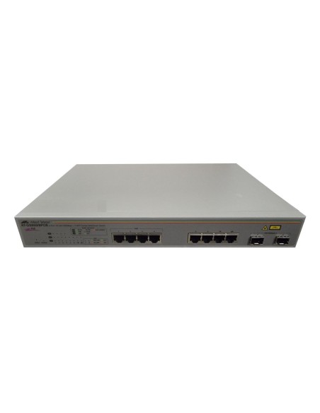 SWITCH ALLIED TELESIS 8x1GB 4xPoE 2xSFP AT-GS950