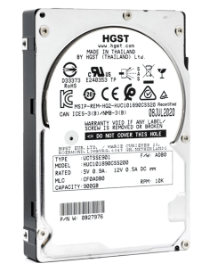 HGST 900GB SAS HUC101890CSS200 10K 12G 2,5