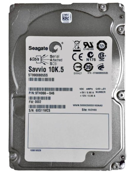 SEAGATE 10K.5 900GB SAS ST9900805SS 6G 2,5