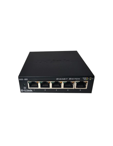 DESKTOP SWITCH D-LINK 5x1GB DGS-105 ZASILACZ
