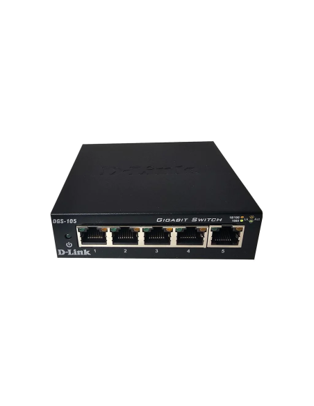 DESKTOP SWITCH D-LINK 5x1GB DGS-105 ZASILACZ
