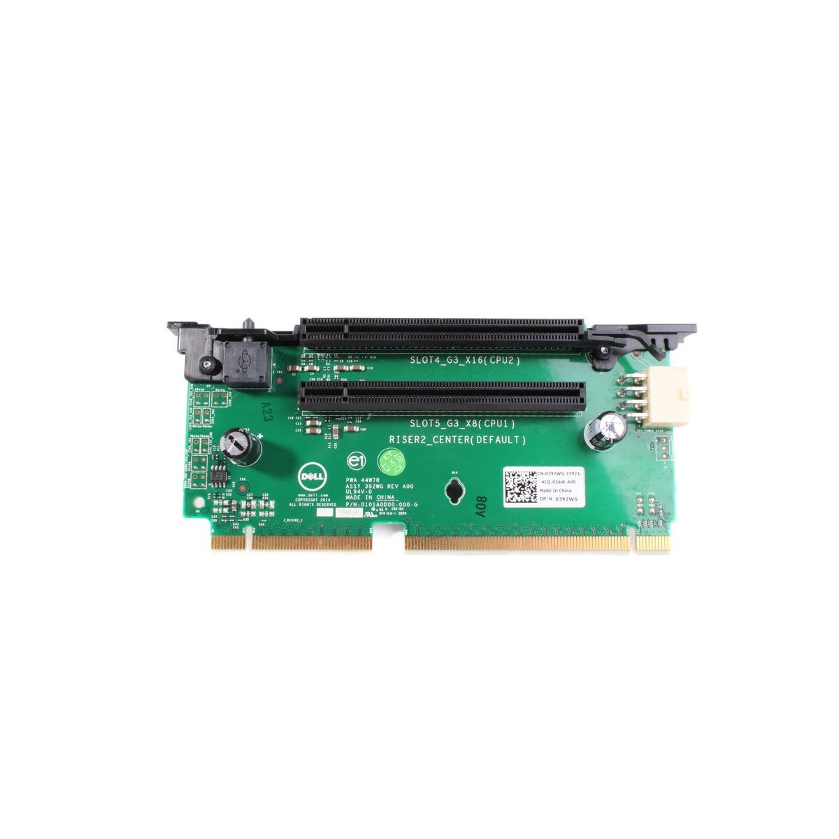 RISER 2 BOARD DELL POWEREDGE R730 R730xd PCI-E x16 PCI-E x8 0392WG