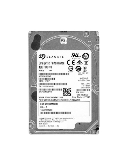 SEAGATE 10K HDD v8 300GB SAS 12G 2,5 ST300MM0048